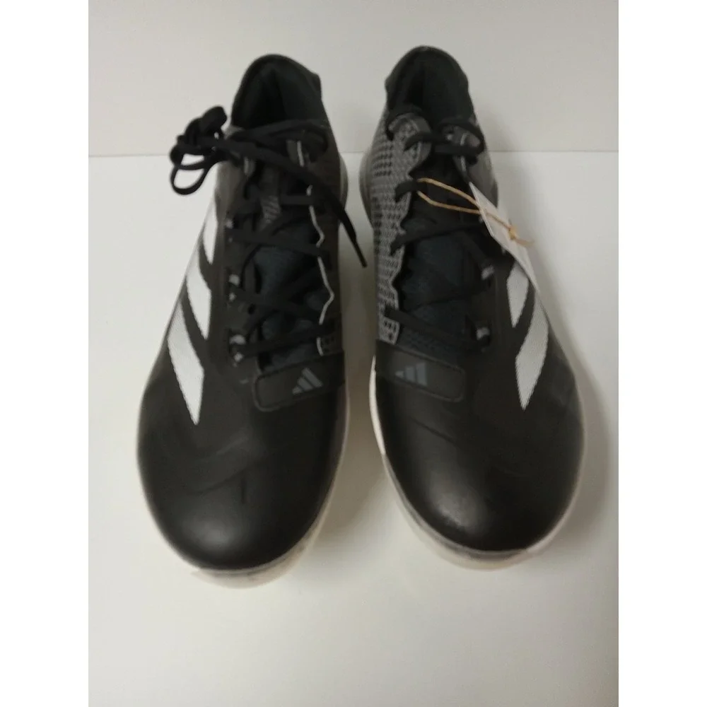 Adidas Adizero Impact TPU Baseball‎ Cleats Men 14 WP SP JI1467 Black Silver